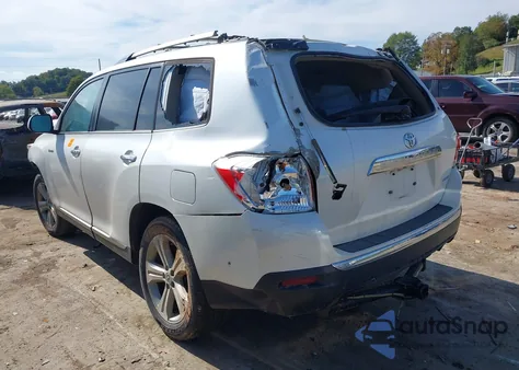 2013 Toyota Highlander Limited V6 из США, поврежденный, VIN 5TDDK3EH1DS272524